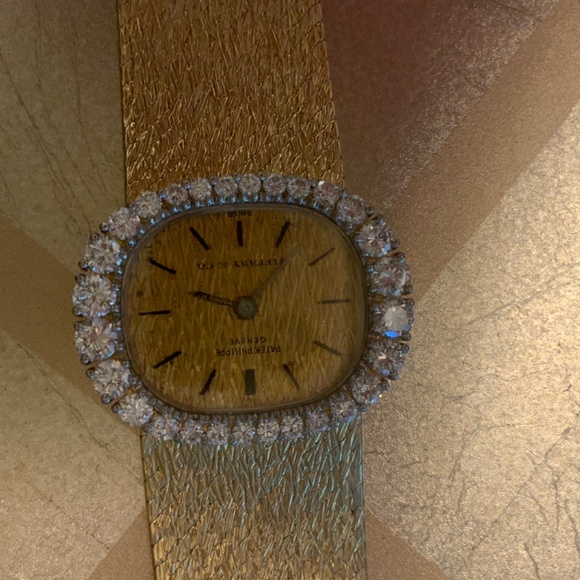 Patek Philippe Tiffany & Co.18K Diamond Bracelet Ladies Watch $34,000 - Picture 8 of 15